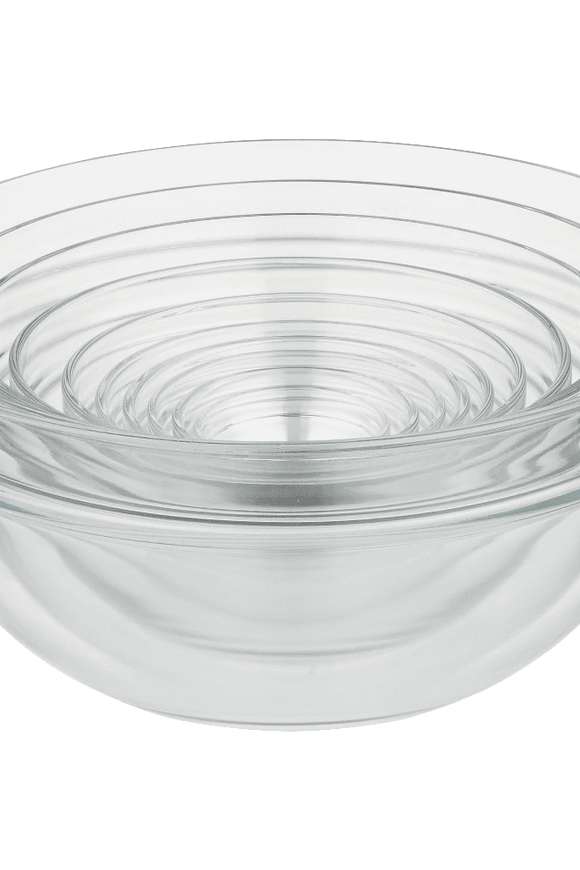 10 Piece 2.25 10.25 Inches Glass Nesting Bowl Set