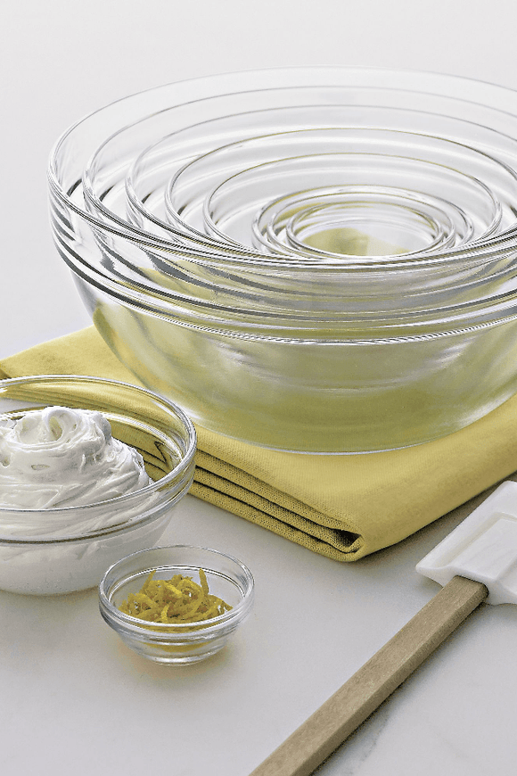 10 Piece 2.25 10.25 Inches Glass Nesting Bowl Set