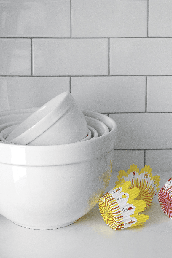 5 Piece Inches Nesting Mixing Bowl Set