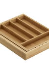 Expandable Bamboo Flatware Tray